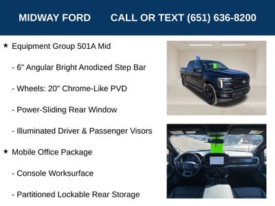 2025 Ford F-150 Lariat Black Appearance Package