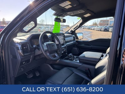 2025 Ford F-150 Lariat Black Appearance Package