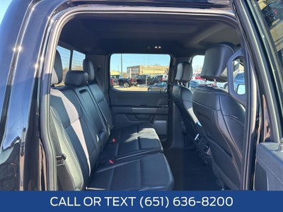 2025 Ford F-150 Lariat Black Appearance Package