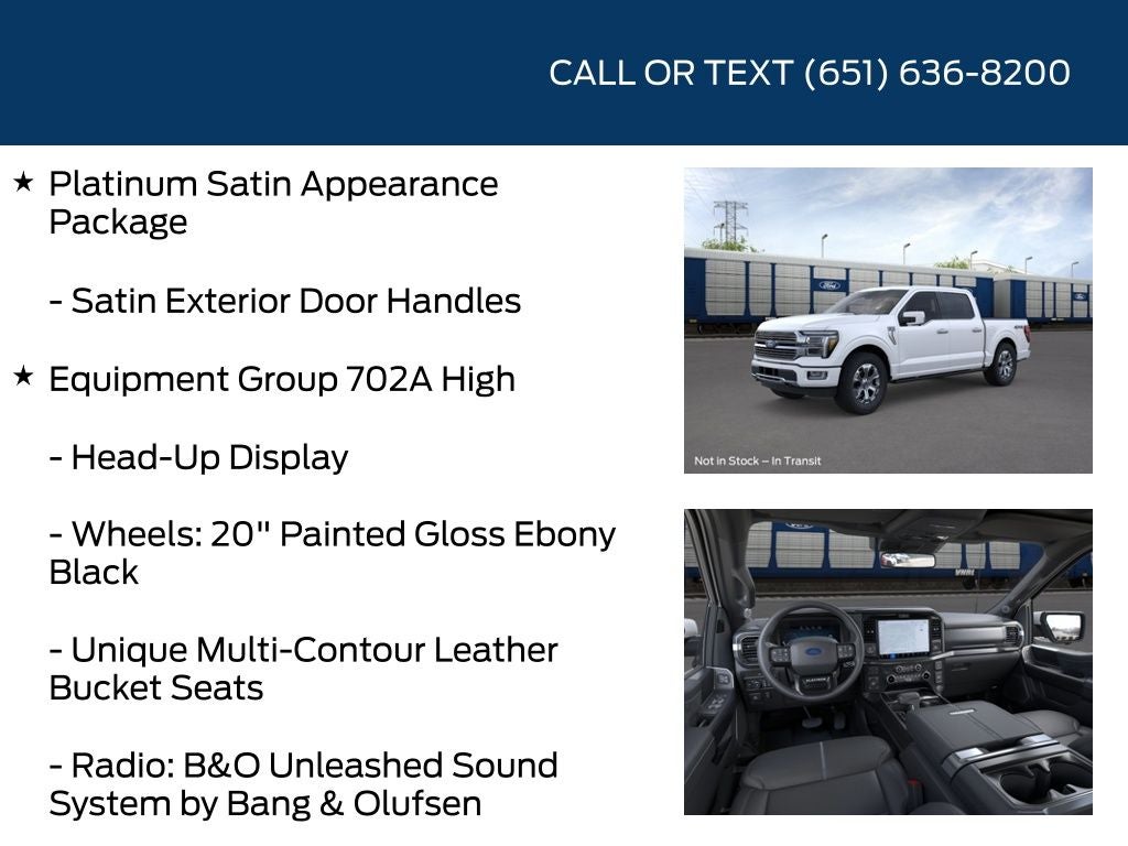 2026 Ford F-150 Platinum