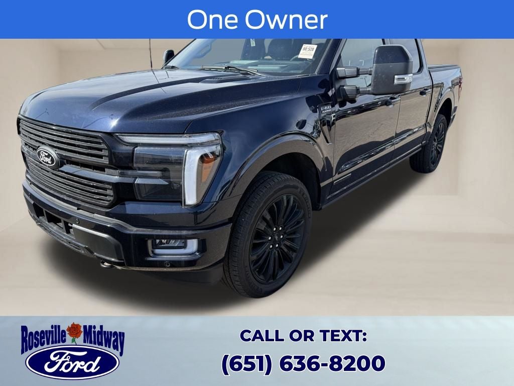 Used 2025 Ford F-150 Platinum with VIN 1FTFW7LD2SFA85004 for sale in Roseville, Minnesota