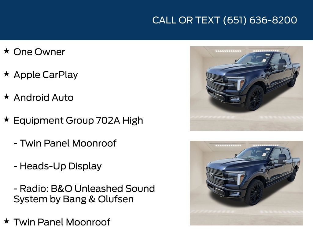 2025 Ford F-150 Platinum