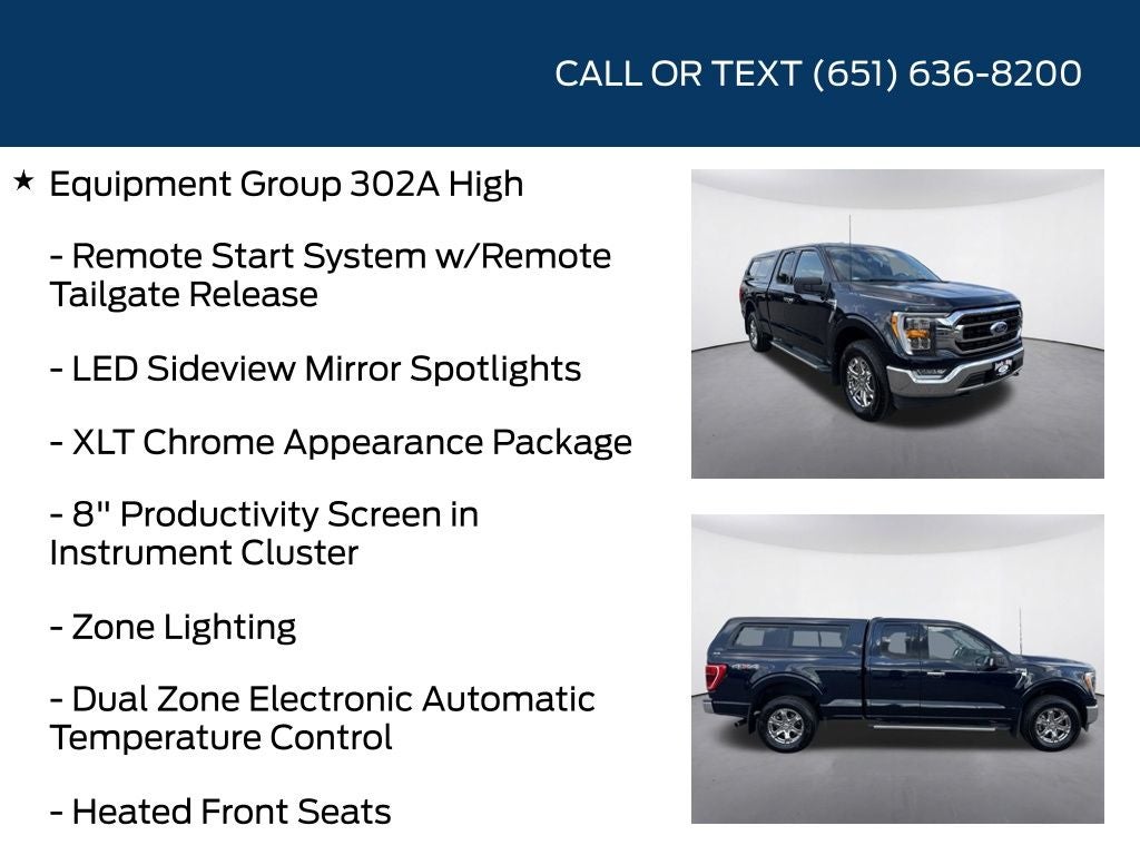 2022 Ford F-150 XLT Chrome Appearance Package