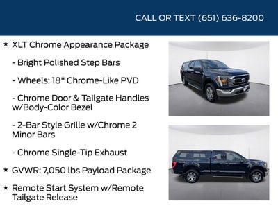 2022 Ford F-150 XLT Chrome Appearance Package
