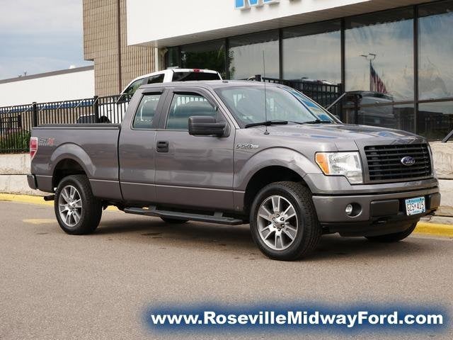 Used 2014 Ford F-150 STX with VIN 1FTFX1EF6EKF75370 for sale in Roseville, Minnesota