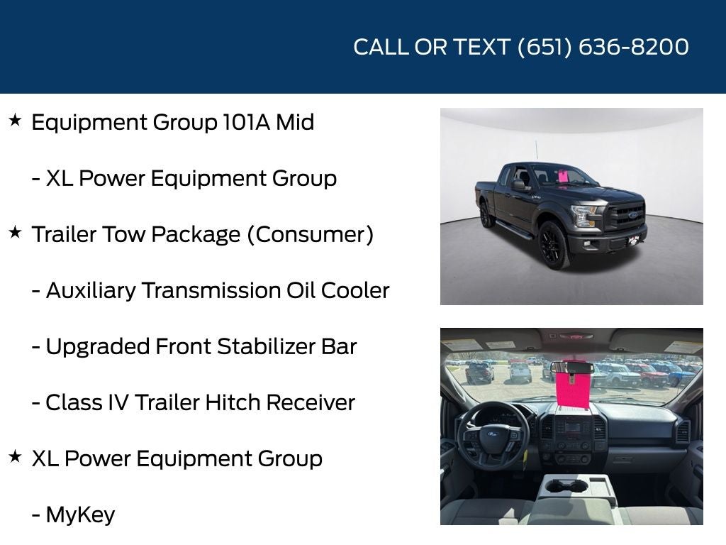 2016 Ford F-150 XL Sport Appearance Package