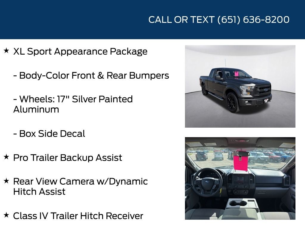 2016 Ford F-150 XL Sport Appearance Package