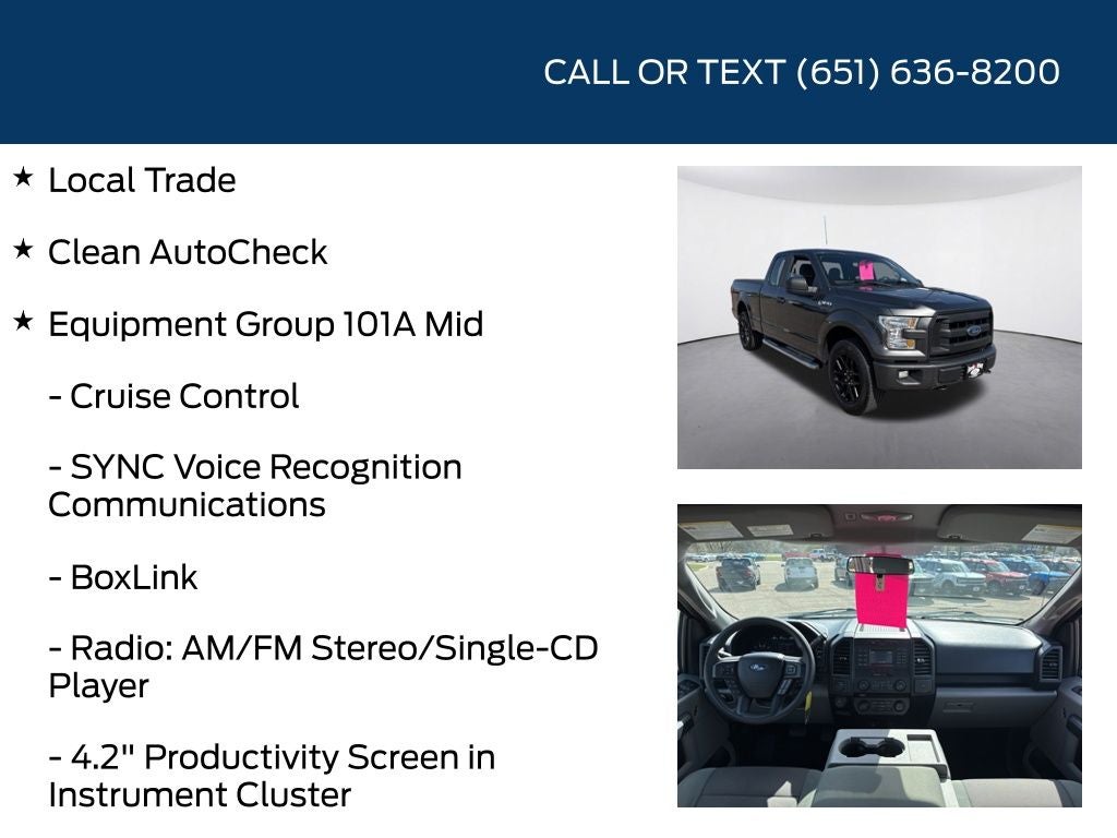 2016 Ford F-150 XL Sport Appearance Package