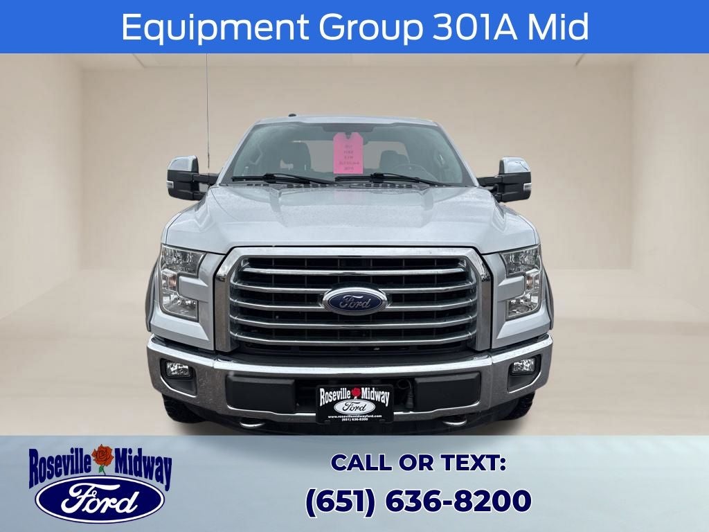 Used 2015 Ford F-150 XLT with VIN 1FTFX1EG3FFA71782 for sale in Roseville, Minnesota