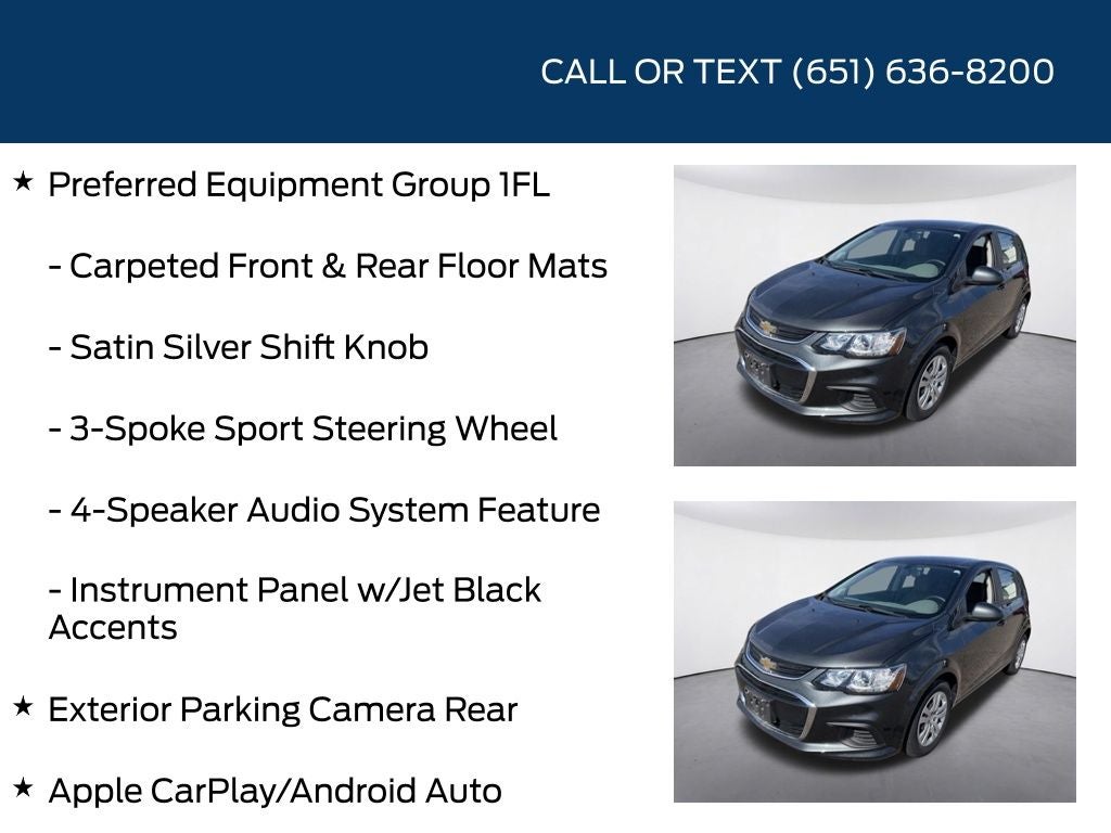 2019 Chevrolet Sonic LT