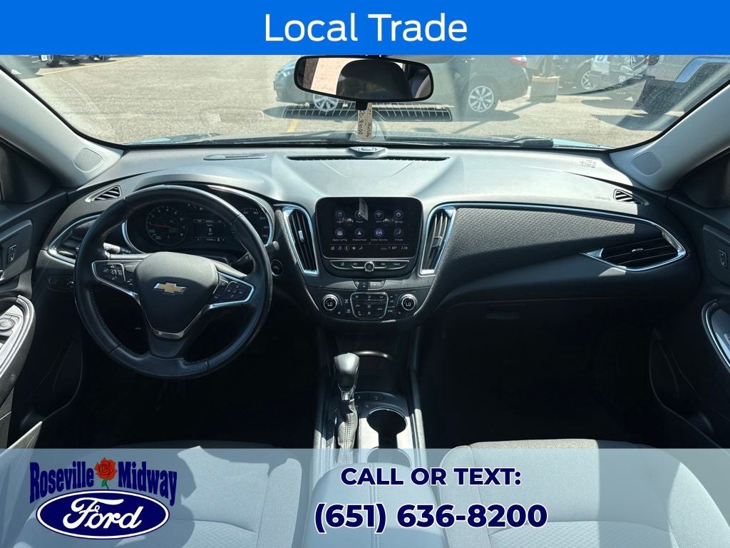 Used 2021 Chevrolet Malibu 1LT with VIN 1G1ZD5ST8MF059051 for sale in Roseville, Minnesota
