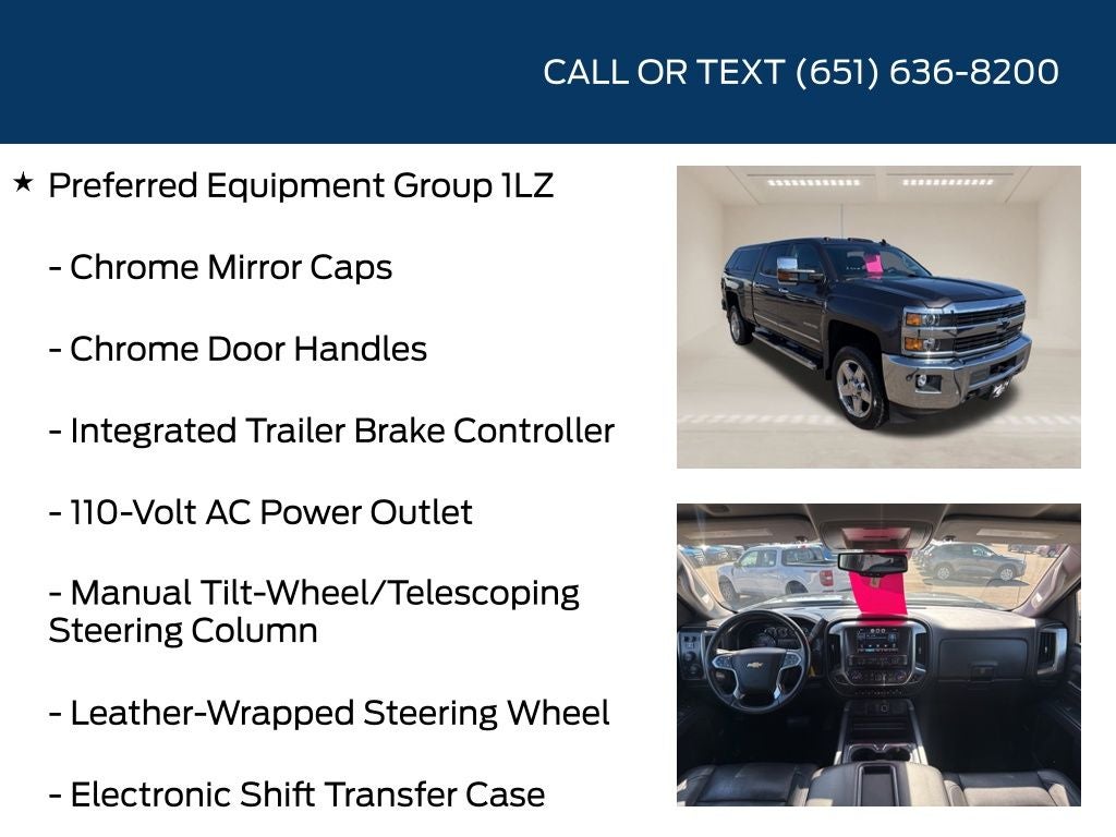 2015 Chevrolet Silverado 2500HD LTZ