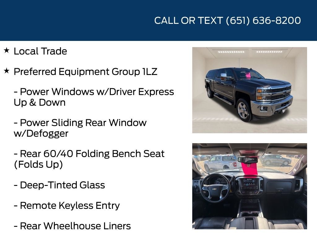 2015 Chevrolet Silverado 2500HD LTZ