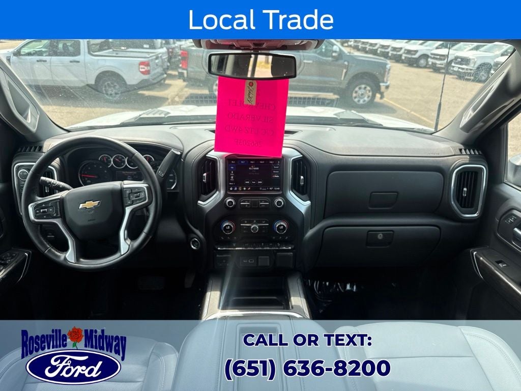 Used 2021 Chevrolet Silverado 3500HD LTZ with VIN 1GC4YUEY0MF285558 for sale in Roseville, Minnesota