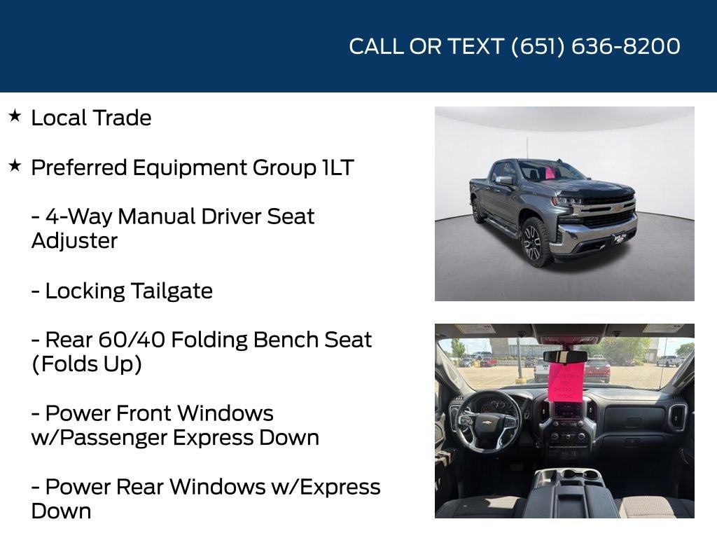 2019 Chevrolet Silverado 1500 LT