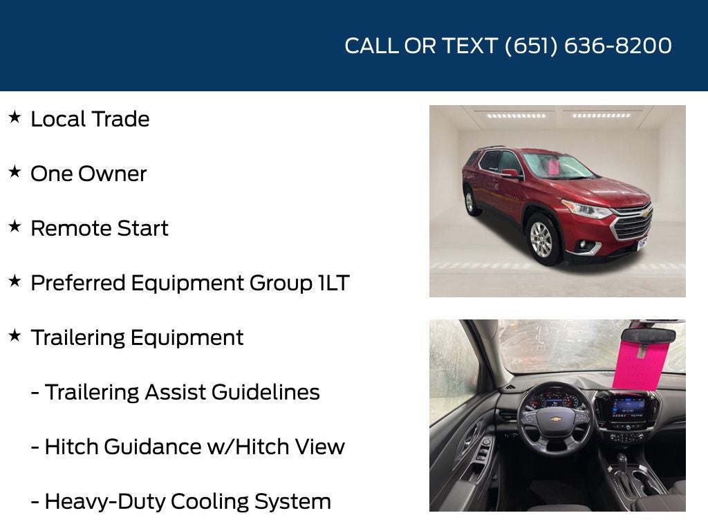 2020 Chevrolet Traverse LT 1LT