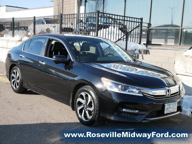 Used 2017 Honda Accord EX-L with VIN 1HGCR2F85HA221158 for sale in Roseville, Minnesota