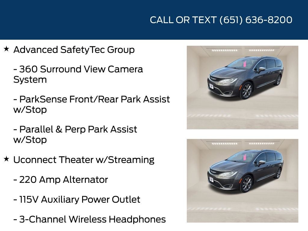 2018 Chrysler Pacifica Limited