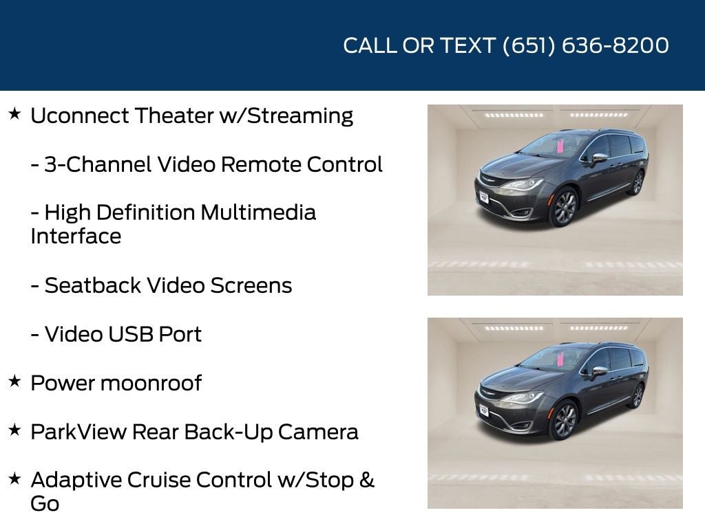 2018 Chrysler Pacifica Limited