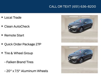 2018 Chrysler Pacifica Limited