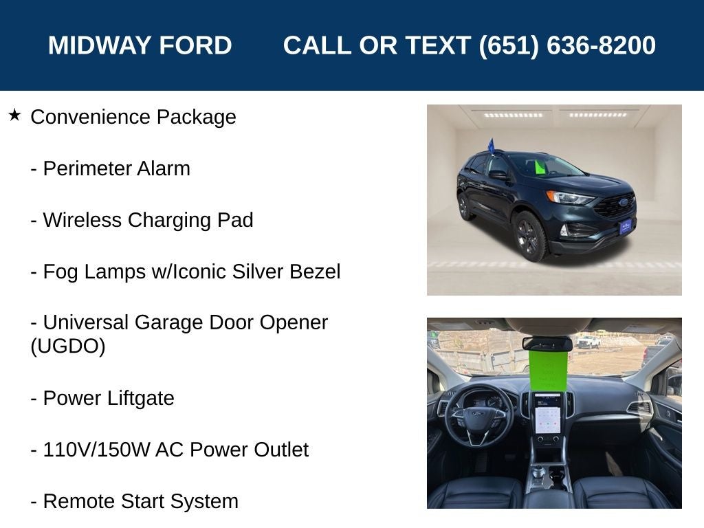 2023 Ford Edge SEL Sport Appearance Package