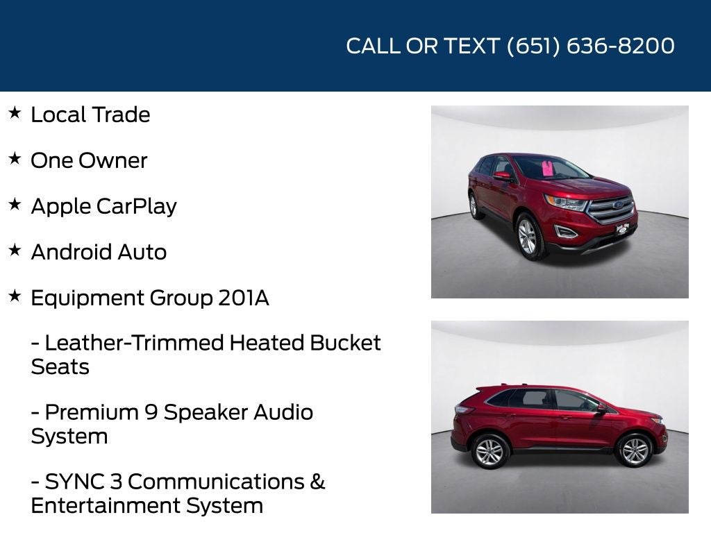 2018 Ford Edge SEL