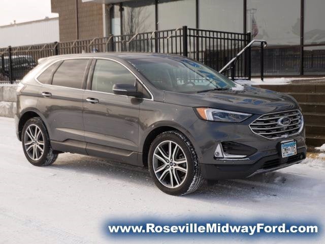 Used 2019 Ford Edge Titanium with VIN 2FMPK4K99KBB61620 for sale in Roseville, Minnesota