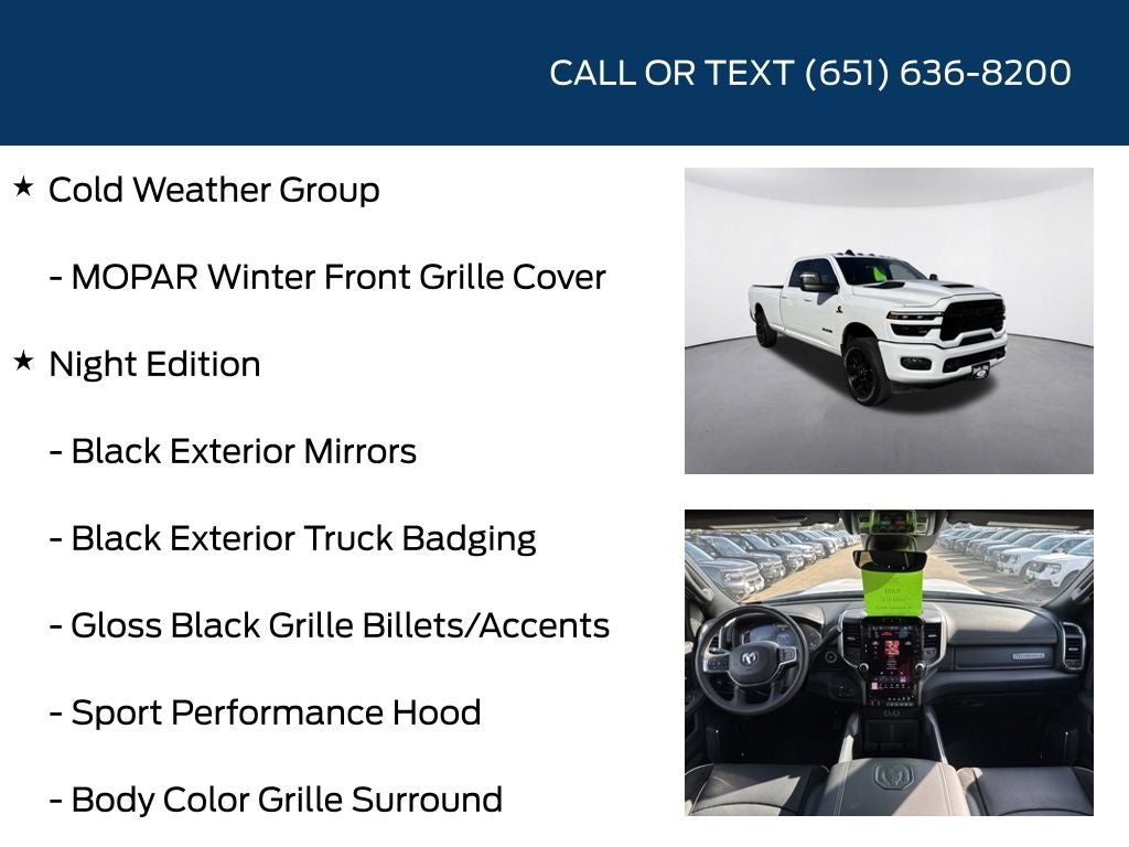 2026 RAM 3500 Laramie Night Edition