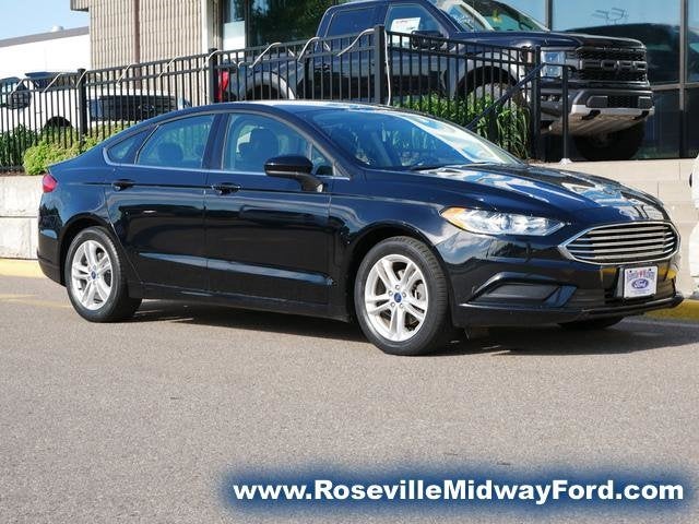 Used 2018 Ford Fusion SE with VIN 3FA6P0HD4JR266481 for sale in Roseville, Minnesota