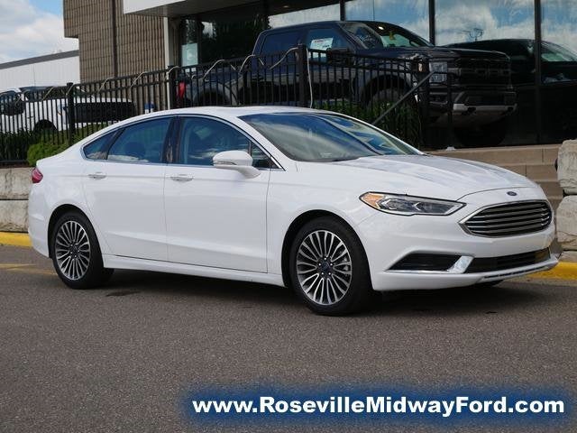 Used 2018 Ford Fusion SE with VIN 3FA6P0HD4JR284463 for sale in Roseville, Minnesota