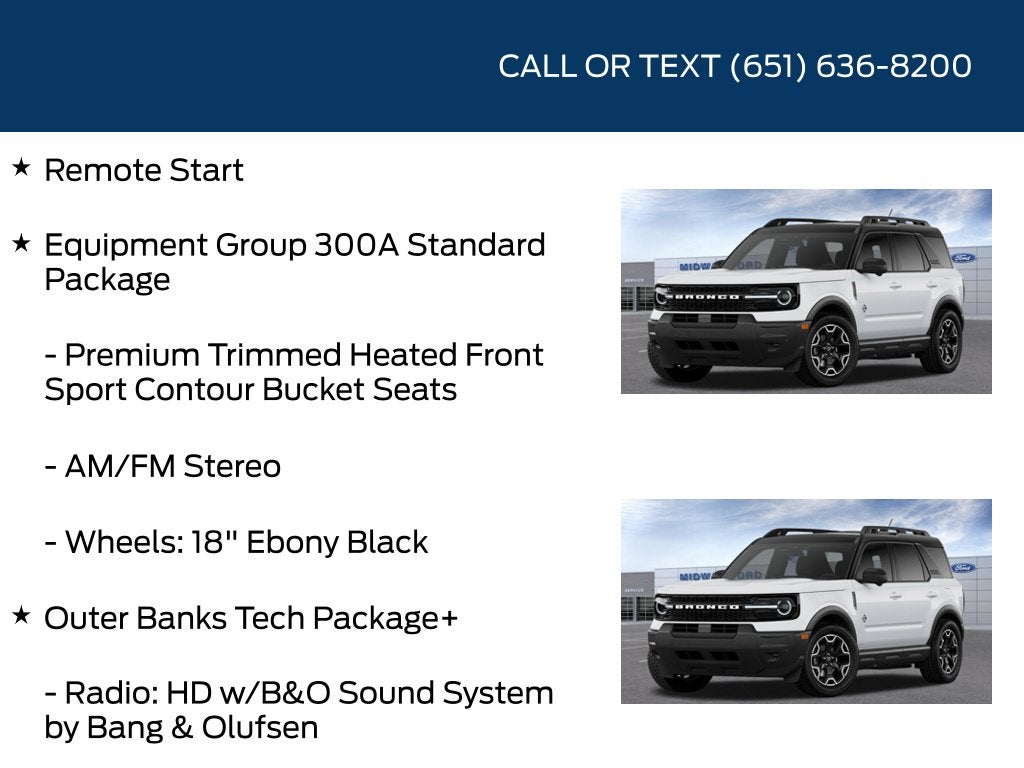 2026 Ford Bronco Sport Outer Banks