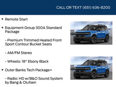 2026 Ford Bronco Sport Outer Banks