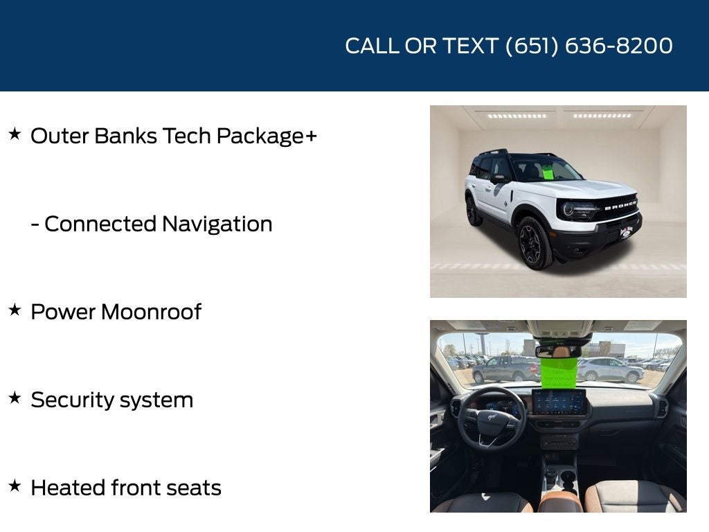 2025 Ford Bronco Sport Outer Banks