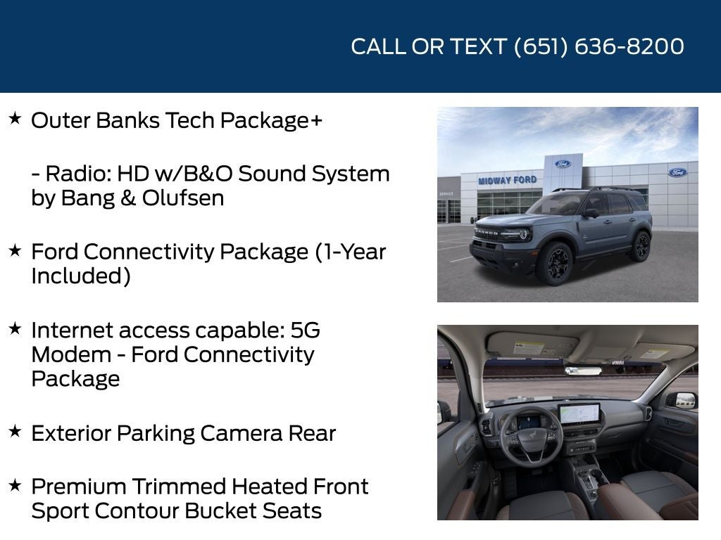 2026 Ford Bronco Sport Outer Banks
