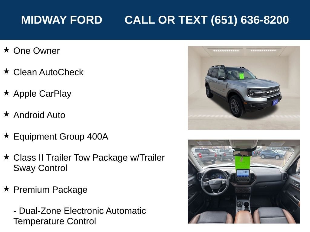 2023 Ford Bronco Sport Badlands