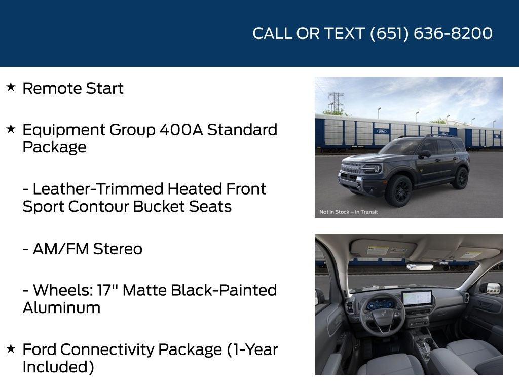 2026 Ford Bronco Sport Badlands