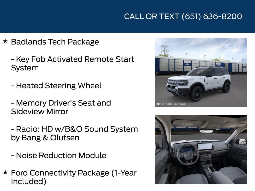 2026 Ford Bronco Sport Badlands