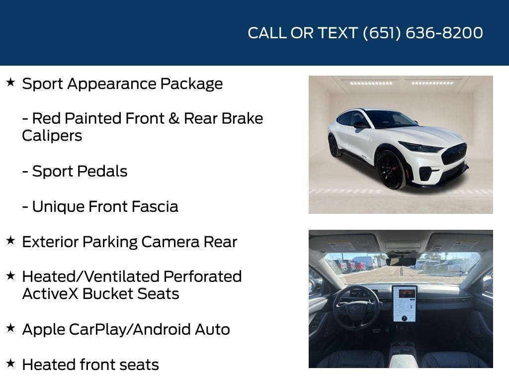 2025 Ford Mustang Mach-E Premium Sport Appearance Package