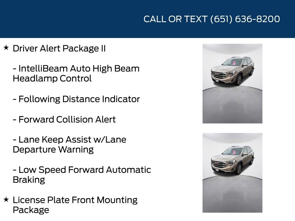 2018 GMC Terrain SLT