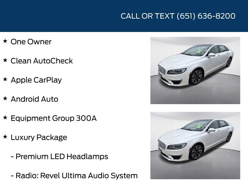 2019 Lincoln MKZ Reserve