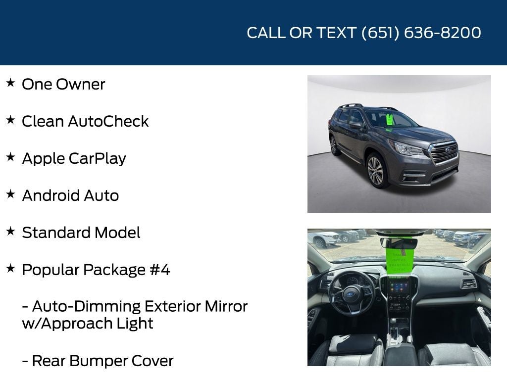 2020 Subaru Ascent Limited