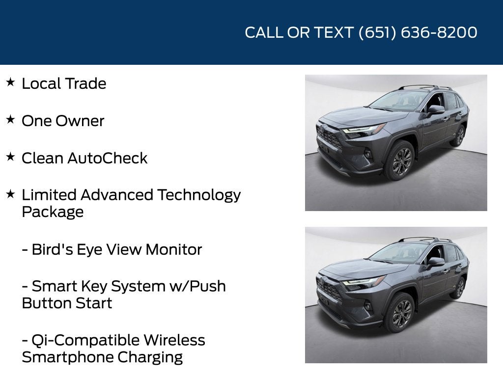 2023 Toyota RAV4 Hybrid Limited Advanced Technology Package