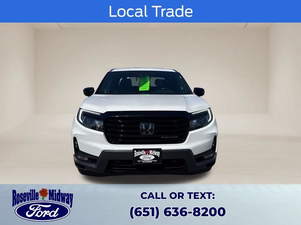 Used 2023 Honda Ridgeline Black Edition with VIN 5FPYK3F86PB038248 for sale in Roseville, Minnesota