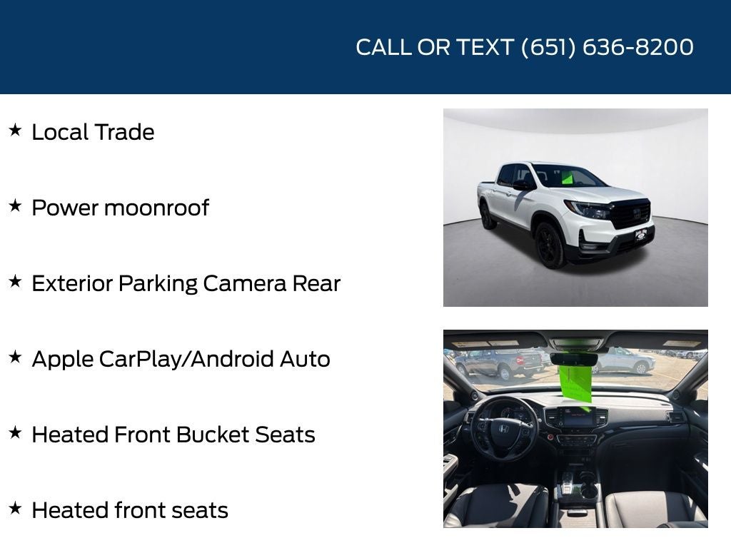 2023 Honda Ridgeline Black Edition