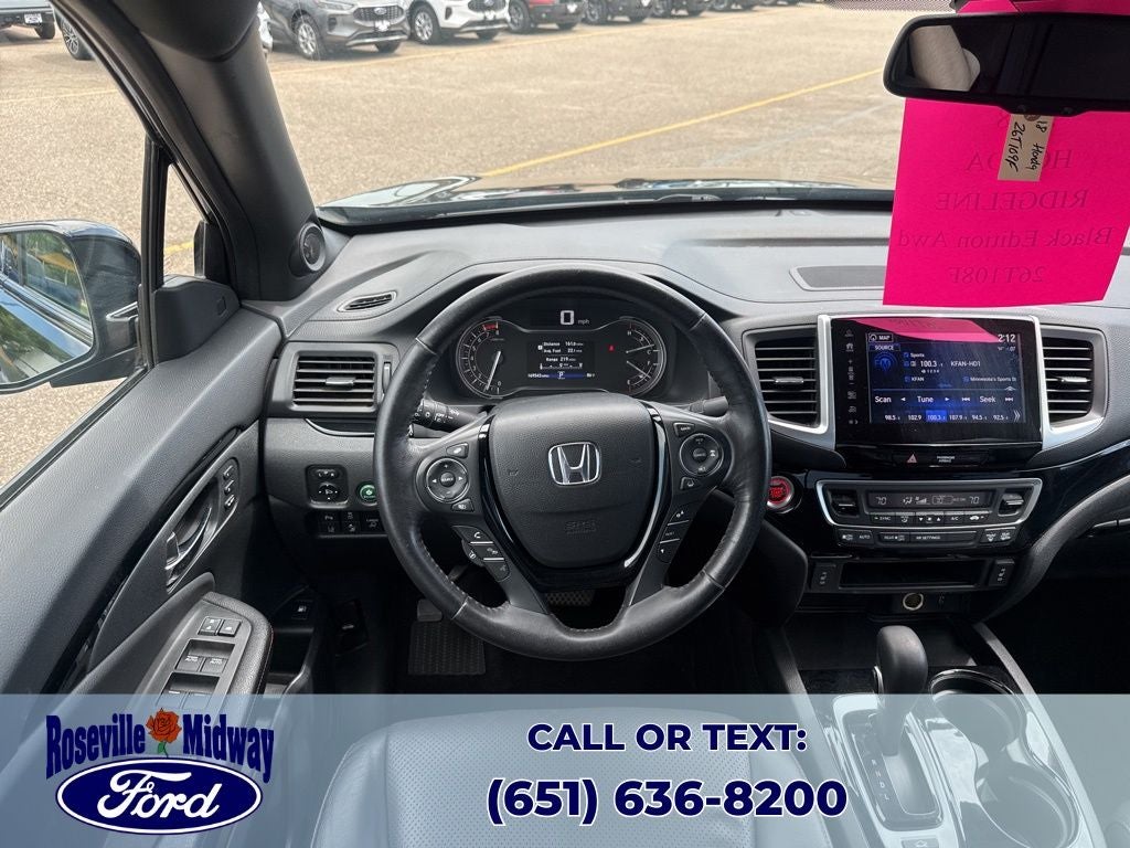 2018 Honda Ridgeline Black Edition
