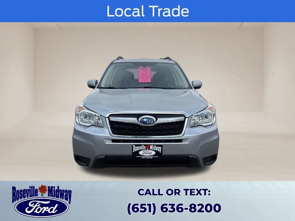 Used 2014 Subaru Forester i Premium with VIN JF2SJAEC1EH515680 for sale in Roseville, Minnesota