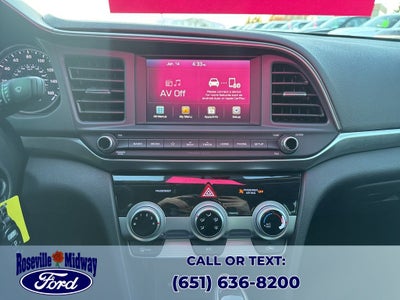 2019 Hyundai Elantra SEL