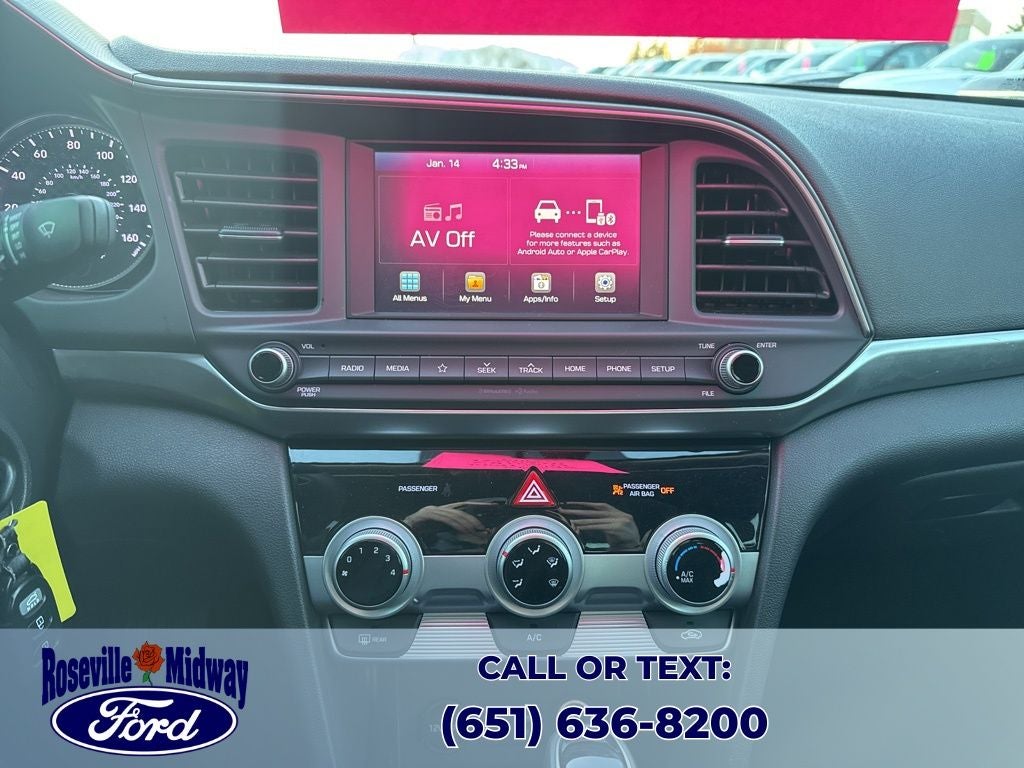 2019 Hyundai Elantra SEL