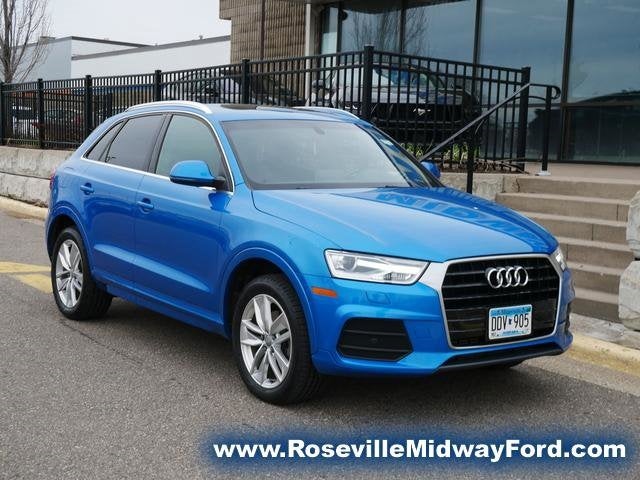 Used 2016 Audi Q3 Premium Plus with VIN WA1EFCFS9GR008094 for sale in Roseville, Minnesota