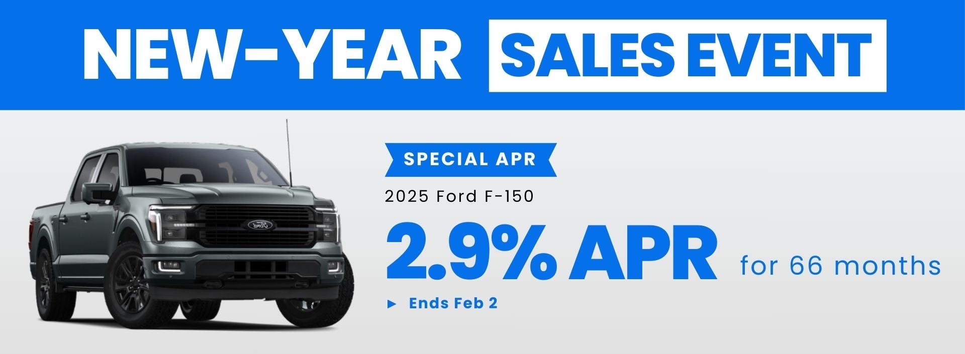 New Year Sales Event - Ford F-150